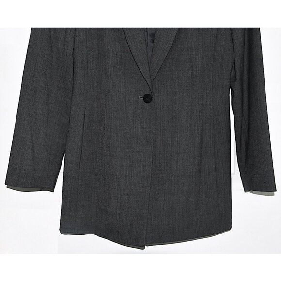 NWOT or Like New Anne Klein Vintage 90s / Y2K 95% Wool Blazer—Made in USA - Picture 3 of 8